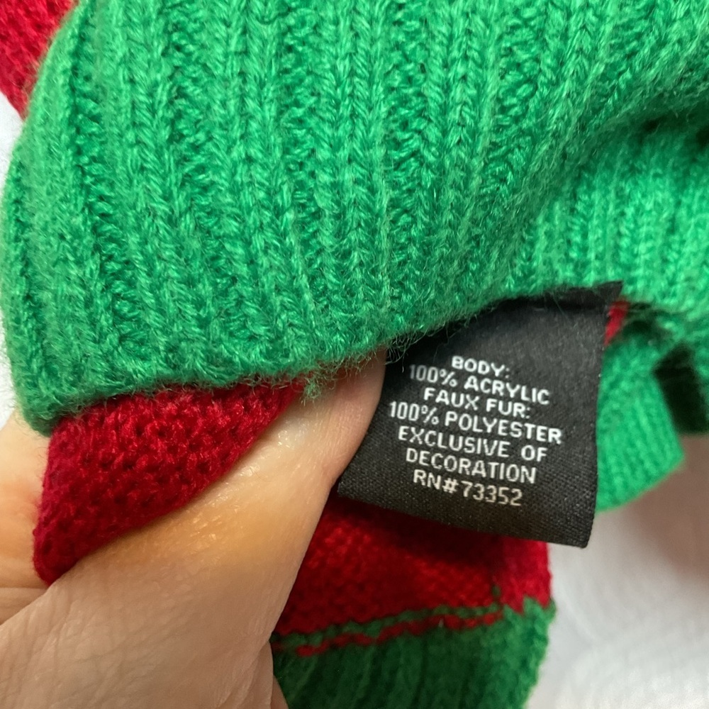 33 degrees Purrfect Cat Christmas Sweater large - Picture 6 of 6